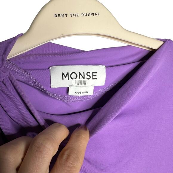 Monse Keyhole Draped Dress - Picture 10 of 11